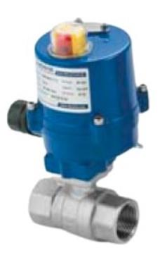 DN100 4 17 MM 2/2 YOLLU DİŞLİ NİKEL KAPLI PİRİNÇ KÜRESEL VANA