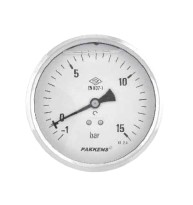Q100X250 BAR-PSI GLİS PANO TİP MANOMETRE